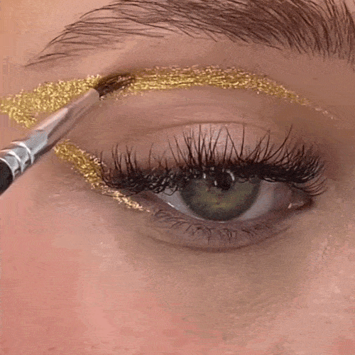 Eyeliner Metalic cu Efect Sclipitor